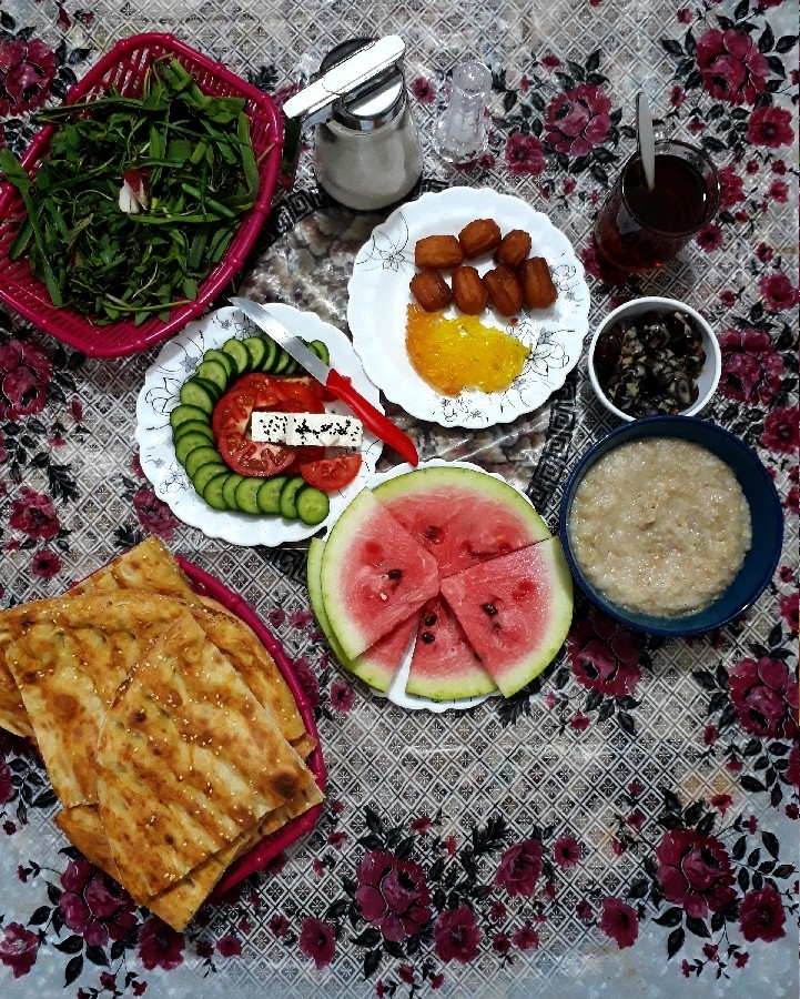 عکس سفره افطاری