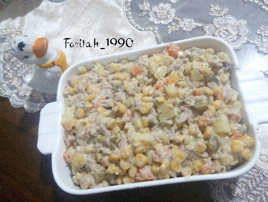 سالاد تن ماهی