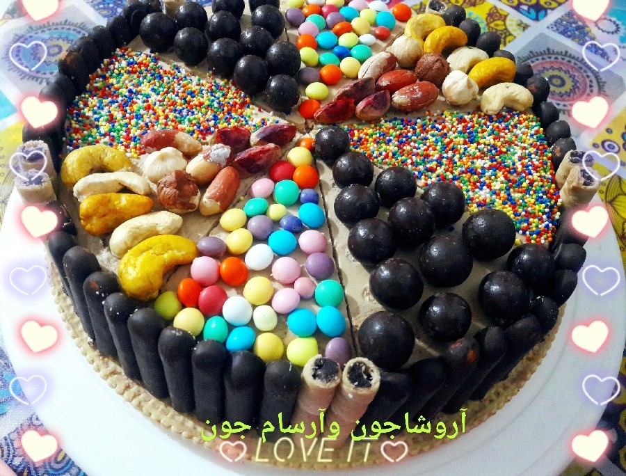 عکس کیک شیفون شکلاتی
سالگرد عقدم عید فطر