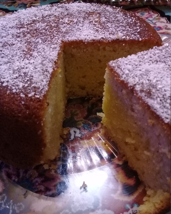 کیک گلاب خودم پز ?