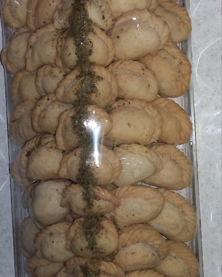 عکس قطاب پسته ای