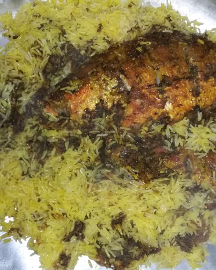 عکس ماهی لا برنج .غذا آبادانی