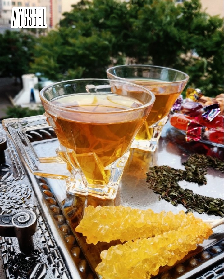 دمنوش پونه کوهی و آویشن