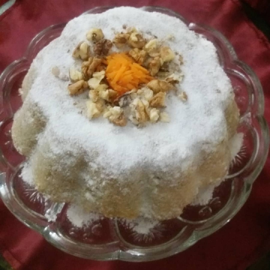 کیک هویج وگردو