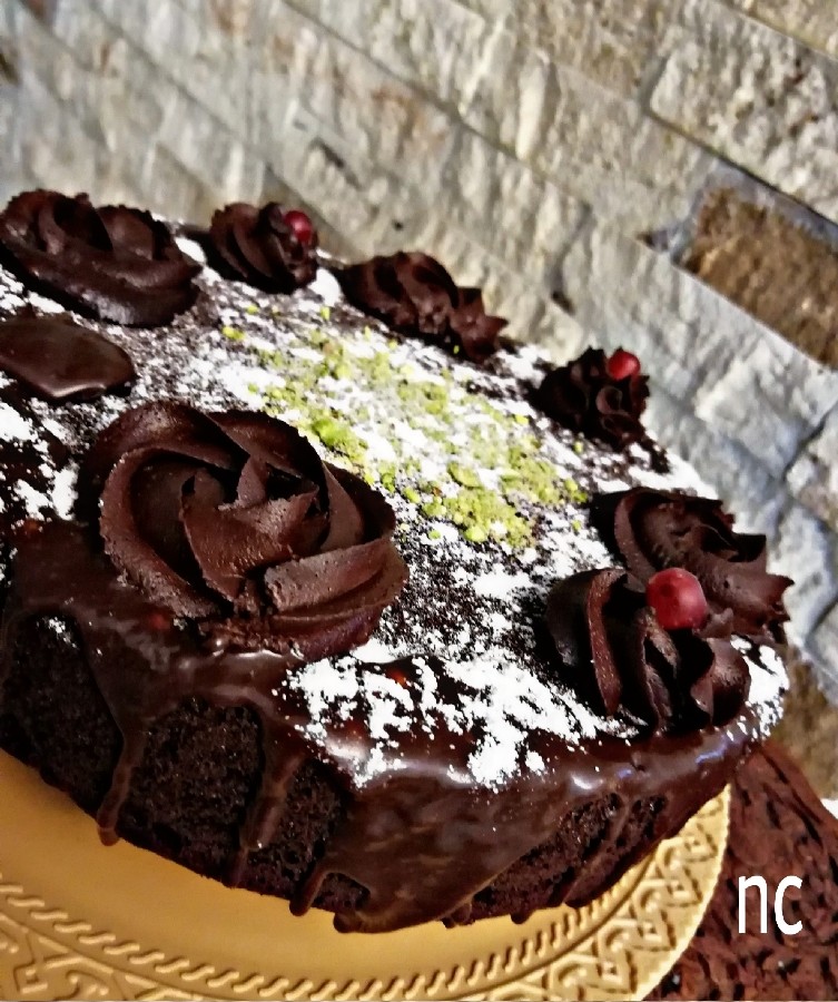 عکس # کیک شکلاتی 