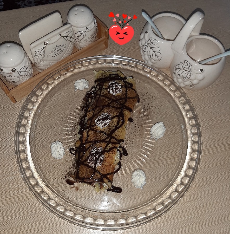 عکس اینم رولت خوشمزه ما جاتون خالی.