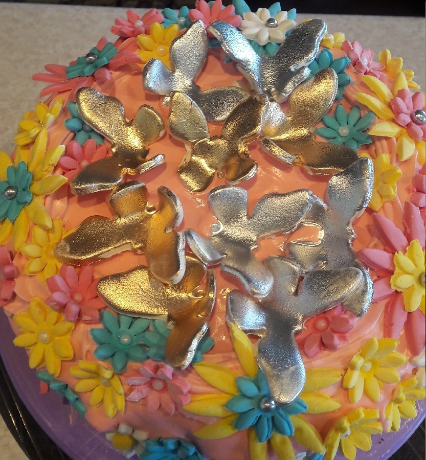 کیک پروانه ای