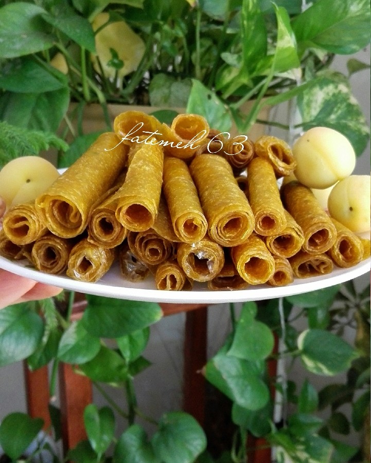 عکس لواشک آلو
