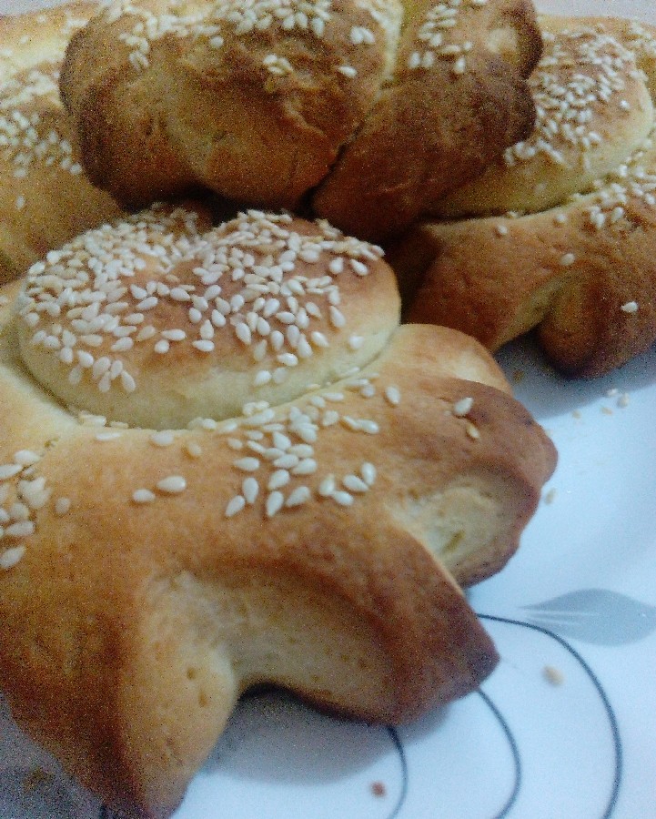 نان شیرمال زنجبیلی