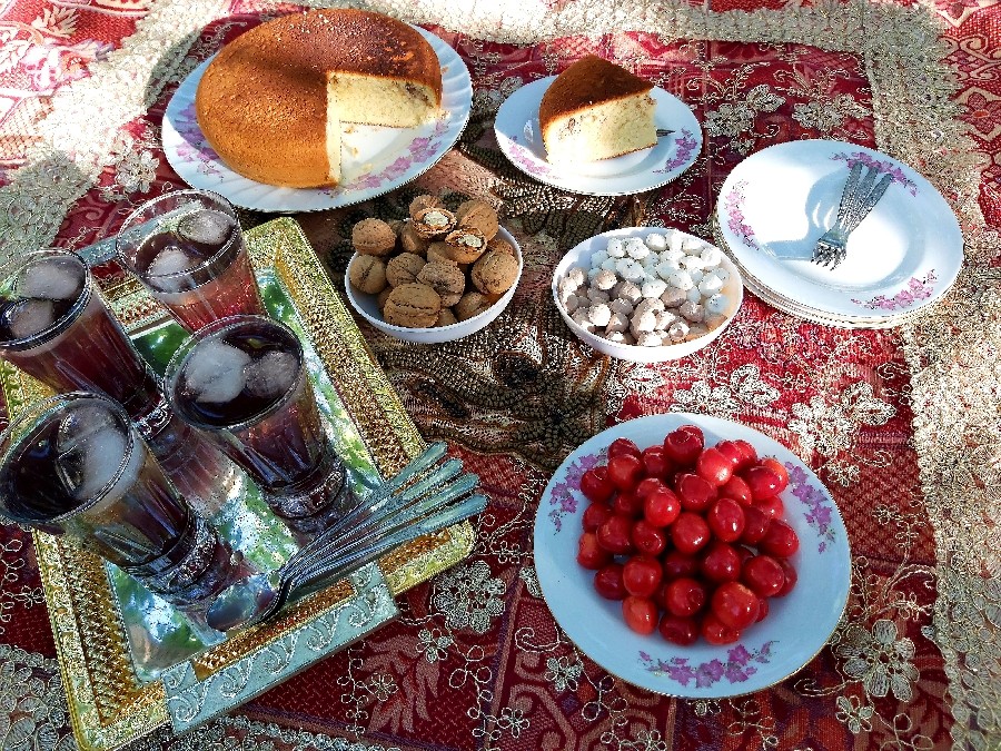 عکس کیک ساده (قابلمه ای)