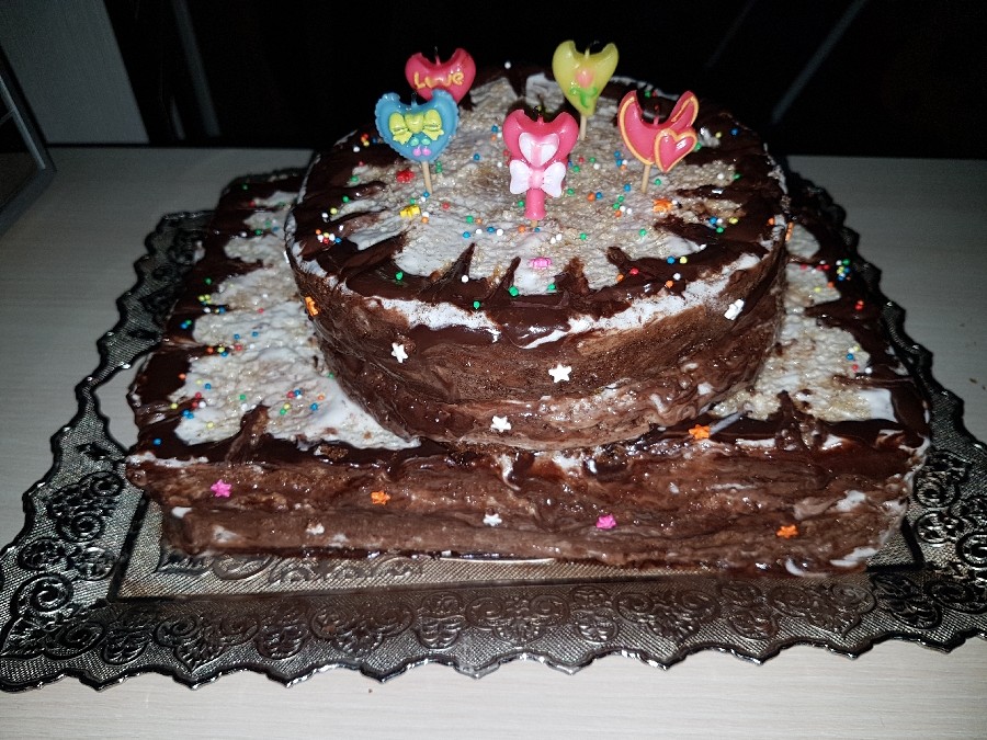 کیک تولد برای مامانم❤