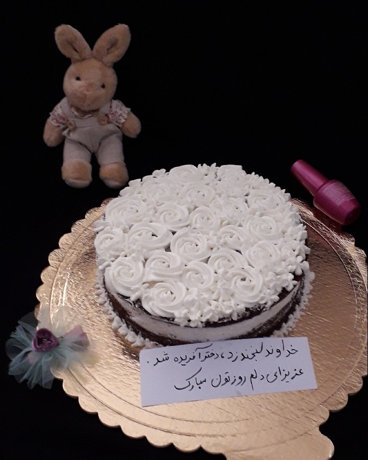 عکس کیک اسفنجی 
به مناسبت روز دختر