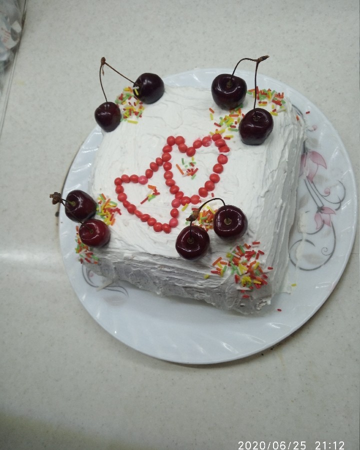 کیک برای پسری مامان