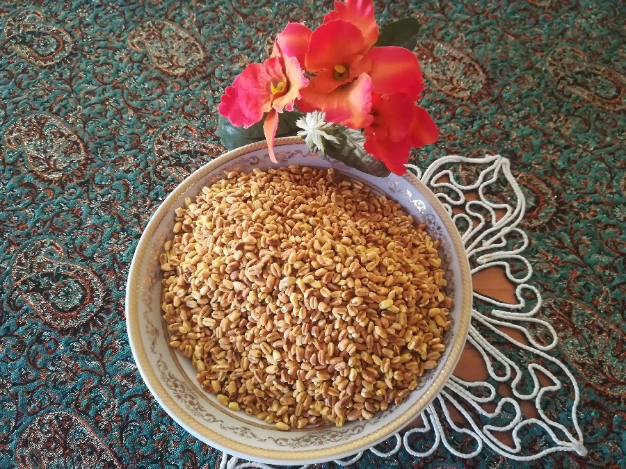 گندم برشته خوشمزه