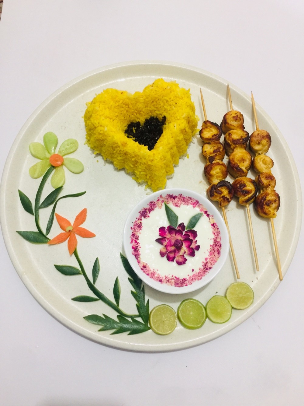 عکس جوجه زعفرانی