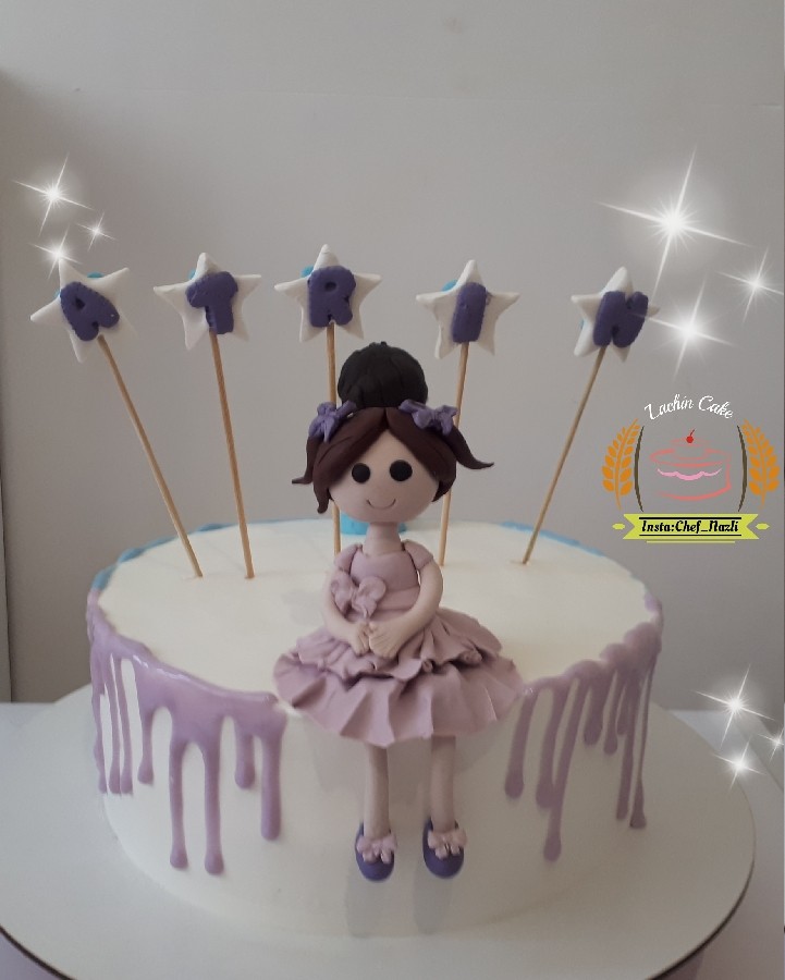 عکس کیک روز دختر 