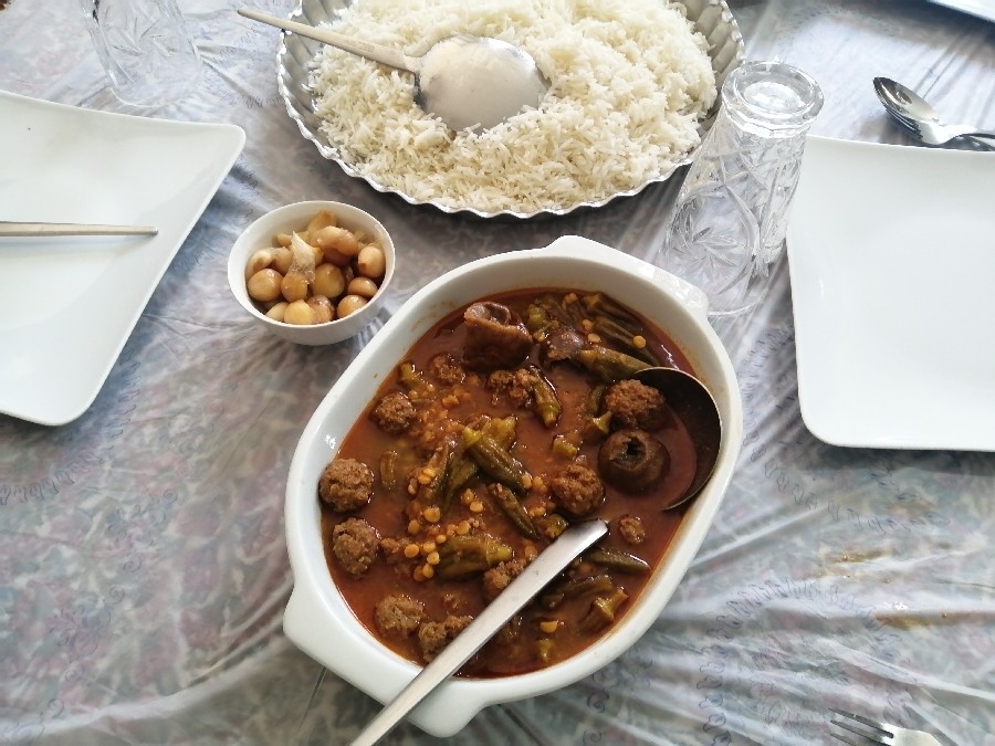 عکس خورشت بامیه