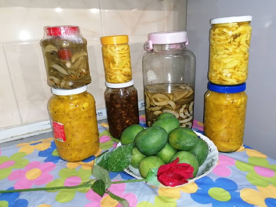 ترشی انبه باتمرهندی