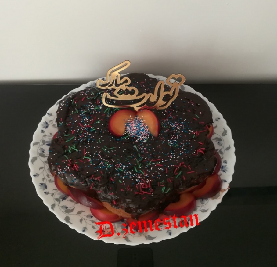 عکس کیک تولد امام رضا(ع)