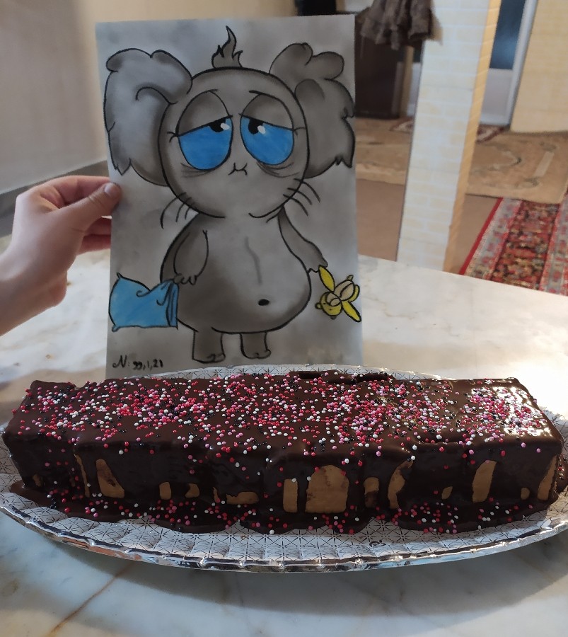 عکس کیک یخچالی