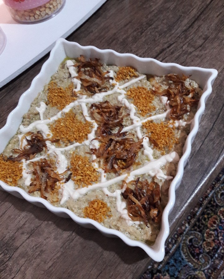 عکس کشک بادمجون به همین راحتی به همین خوشمزگی