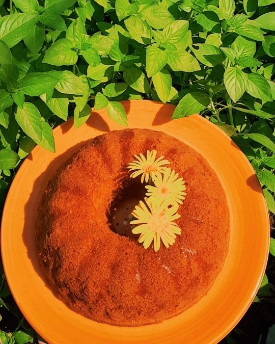 عکس کیک کرمدار سیب