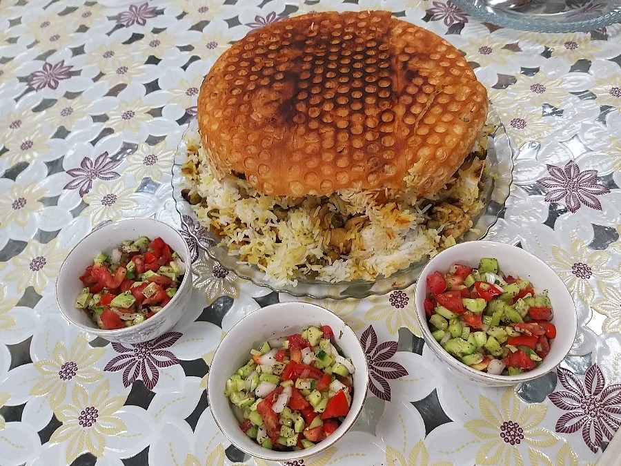عکس قارچ پلو