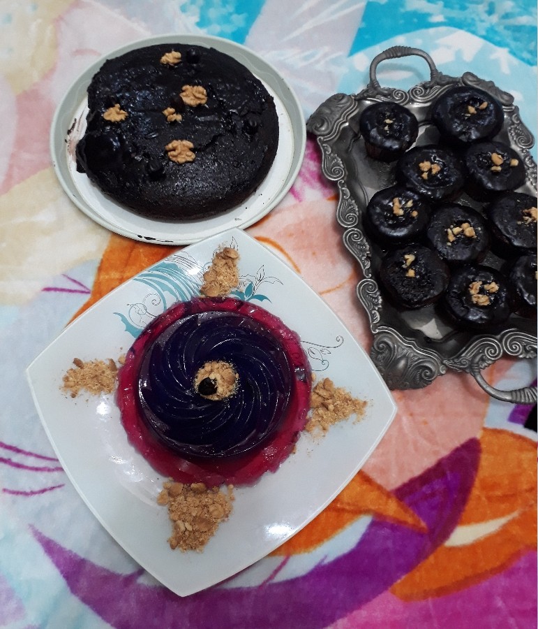 عکس کاپ کیکای خوشمزه و کاکاءویی