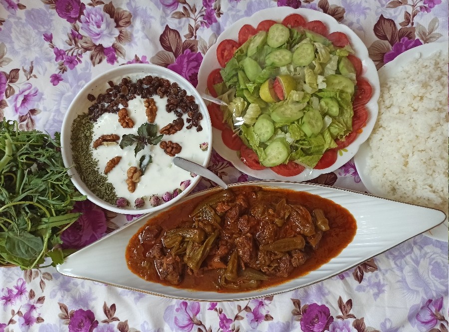 ۶۵)خورشت بامیه