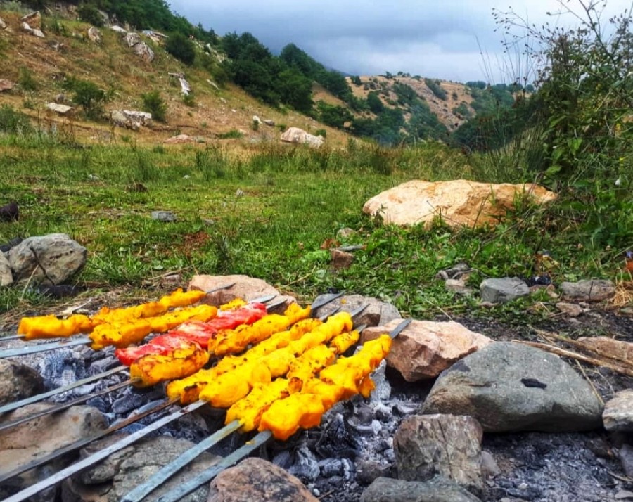 عکس جوجه کباب.منطقه زیبای ارسباران