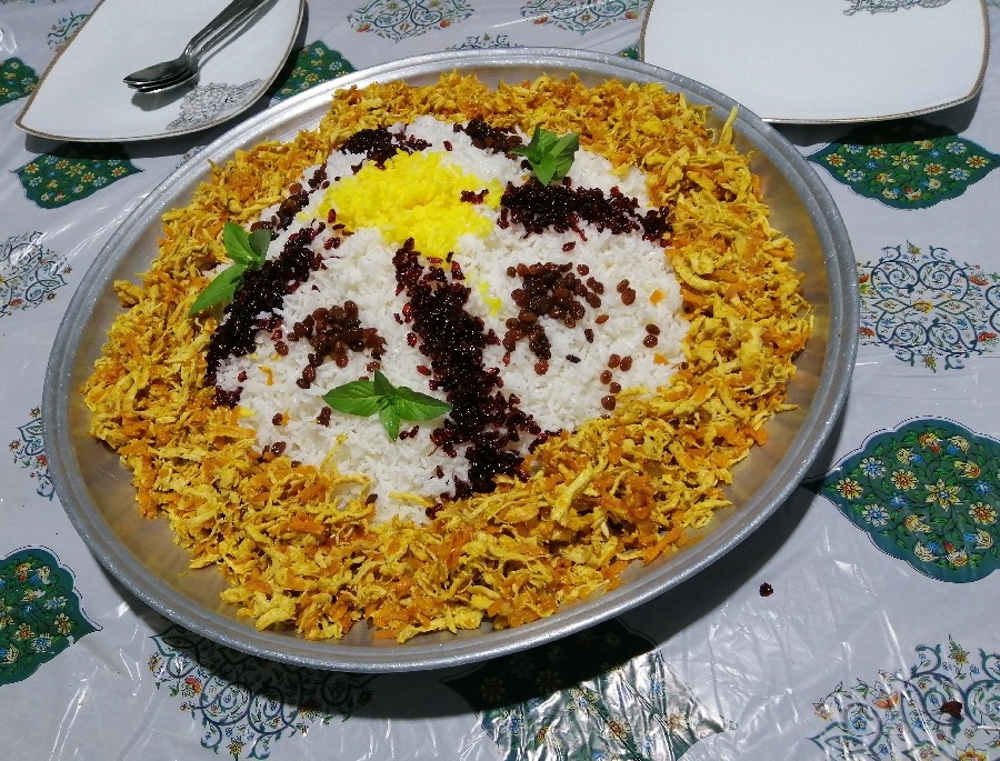 عکس هویج پلو