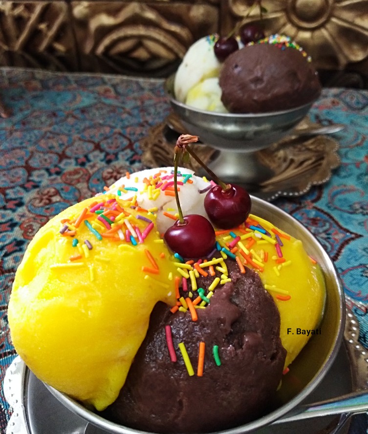 عکس بستنی خانگی