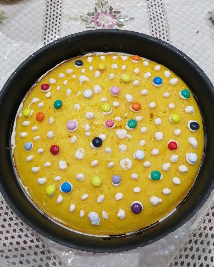 کیک زعفرانی دستپخت خودم