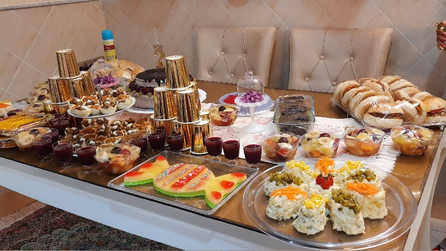 عکس تدارکات من برای تولد عشق جانم...❤