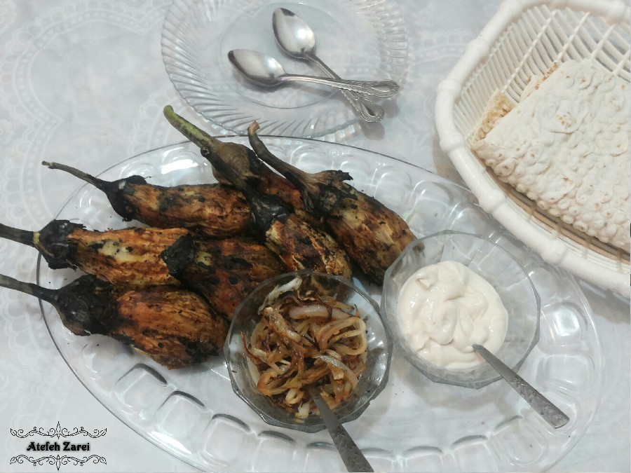 کشک و بادمجان کبابی