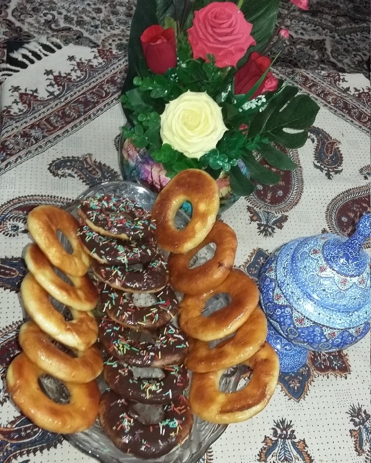 عکس دونات های خوشمزه ی من به مناسبت عید قربان