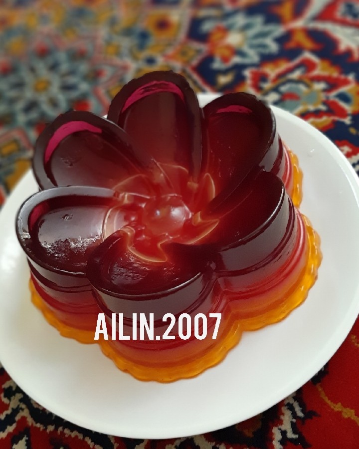عکس ژله رنگین کمان