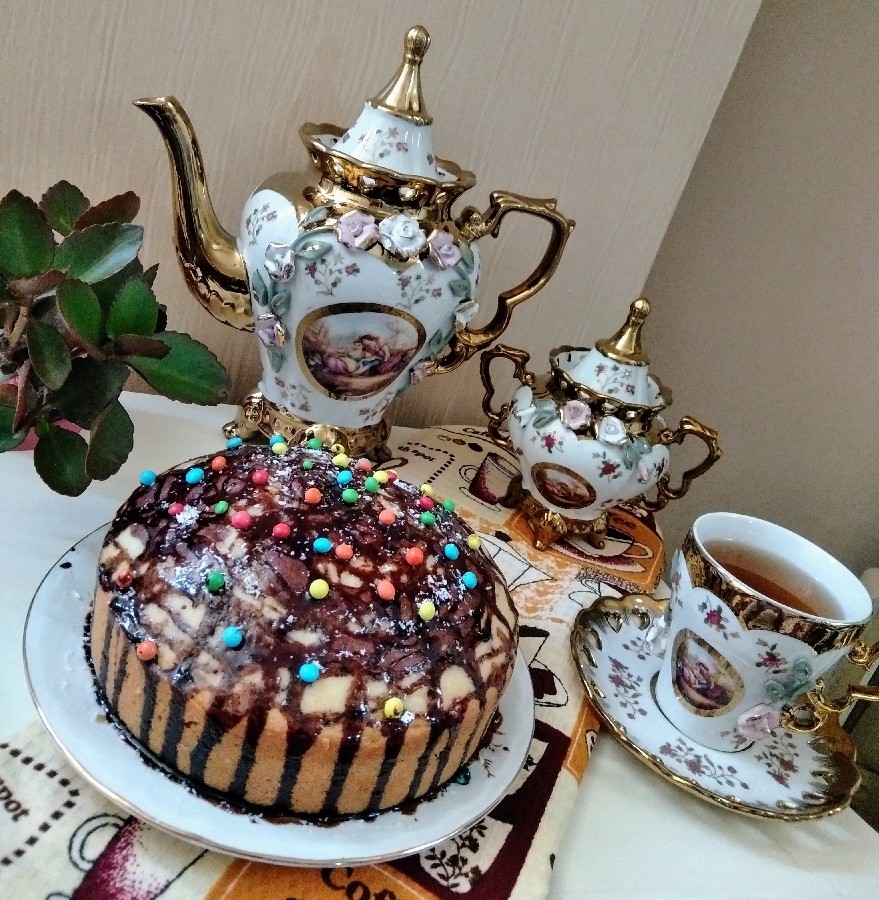 کیک ساده من