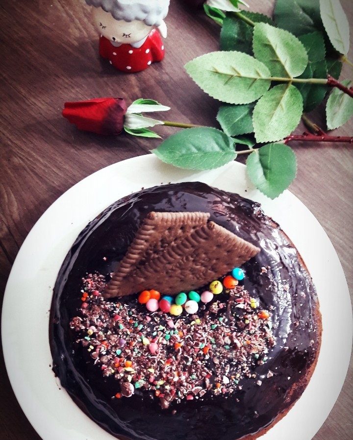 عکس کیک دبل شکلاتی