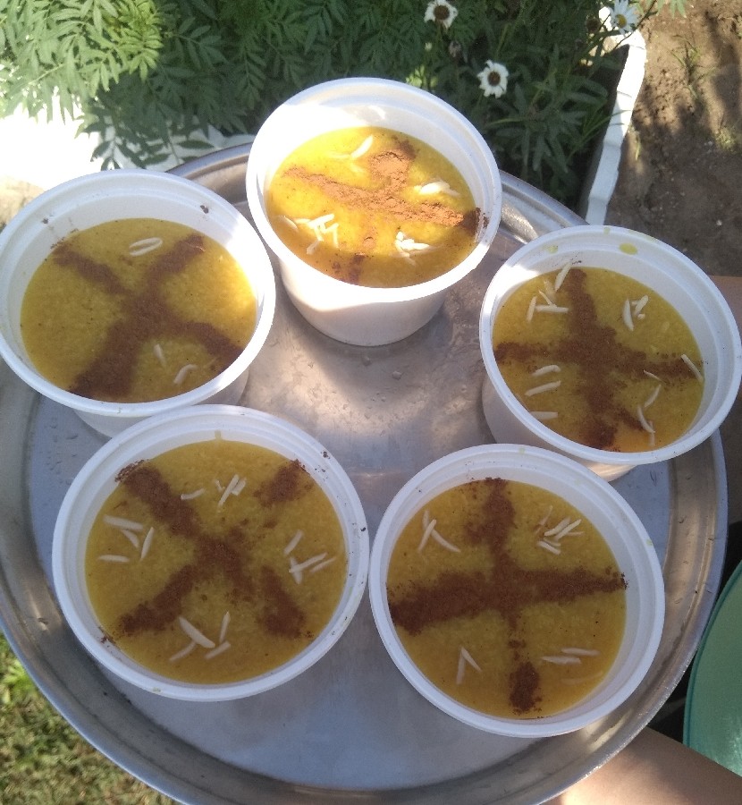 عکس شله زرد اطعام غدیر