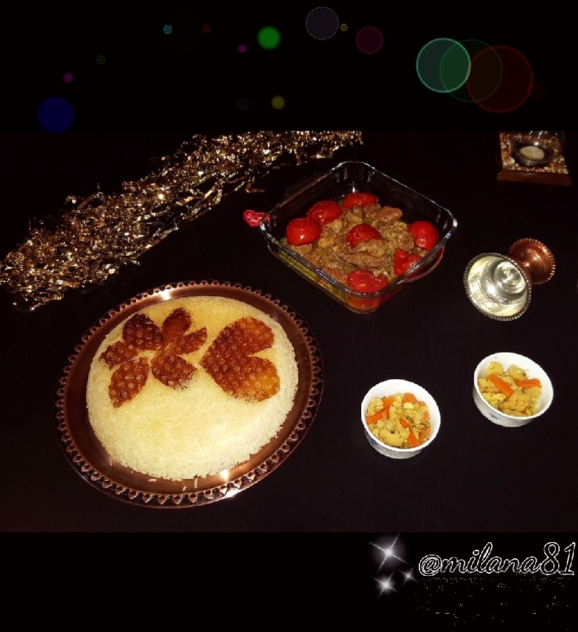 عکس چلوگوشت خودم پز❤