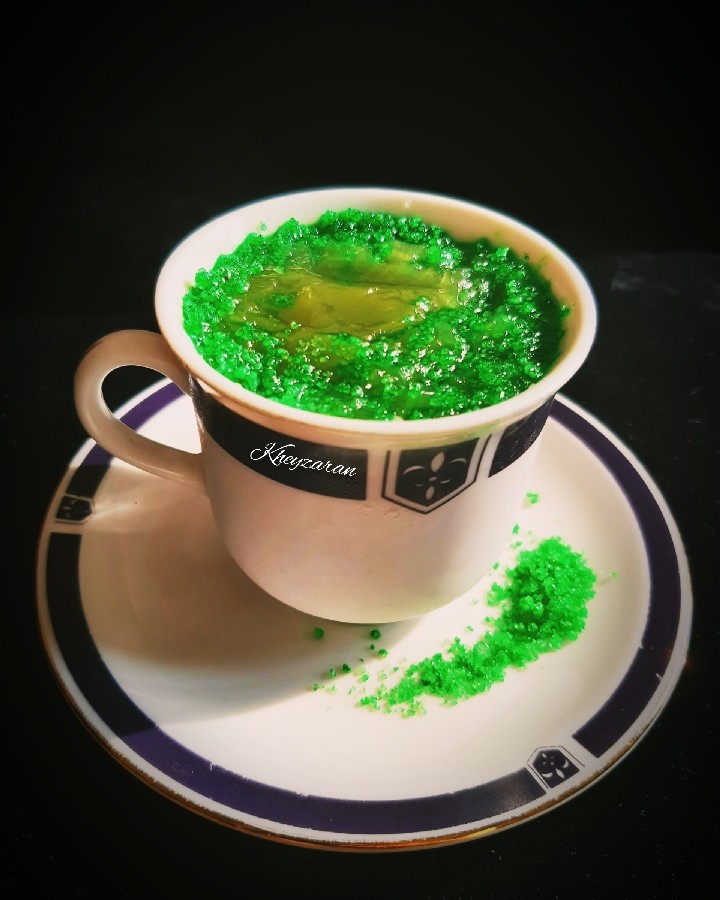 عکس ژله چای سبز