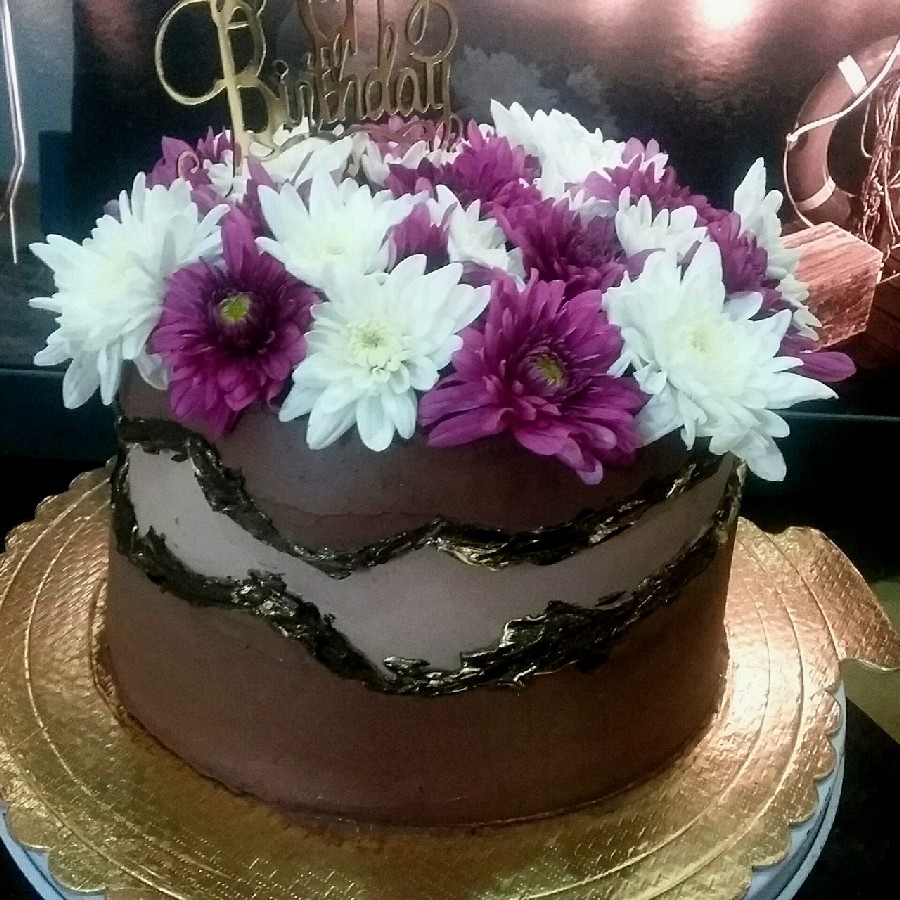 عکس کیک مرطوب شکلاتی و اسفنجی