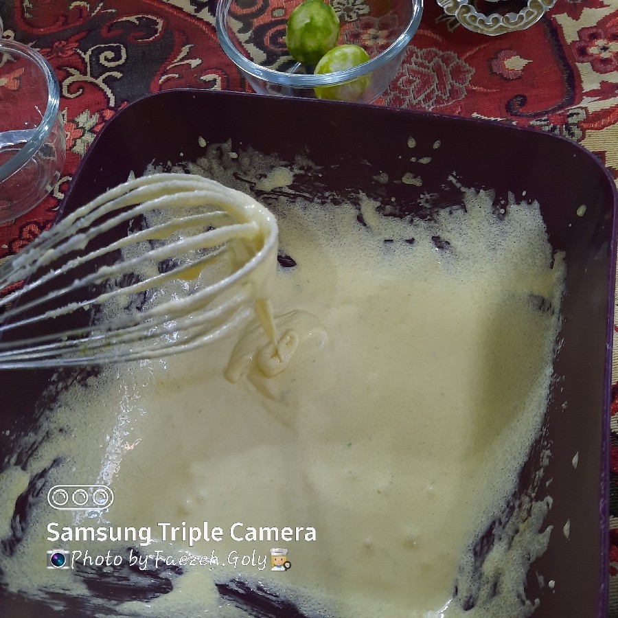 عکس کیک پنیر لیمویی