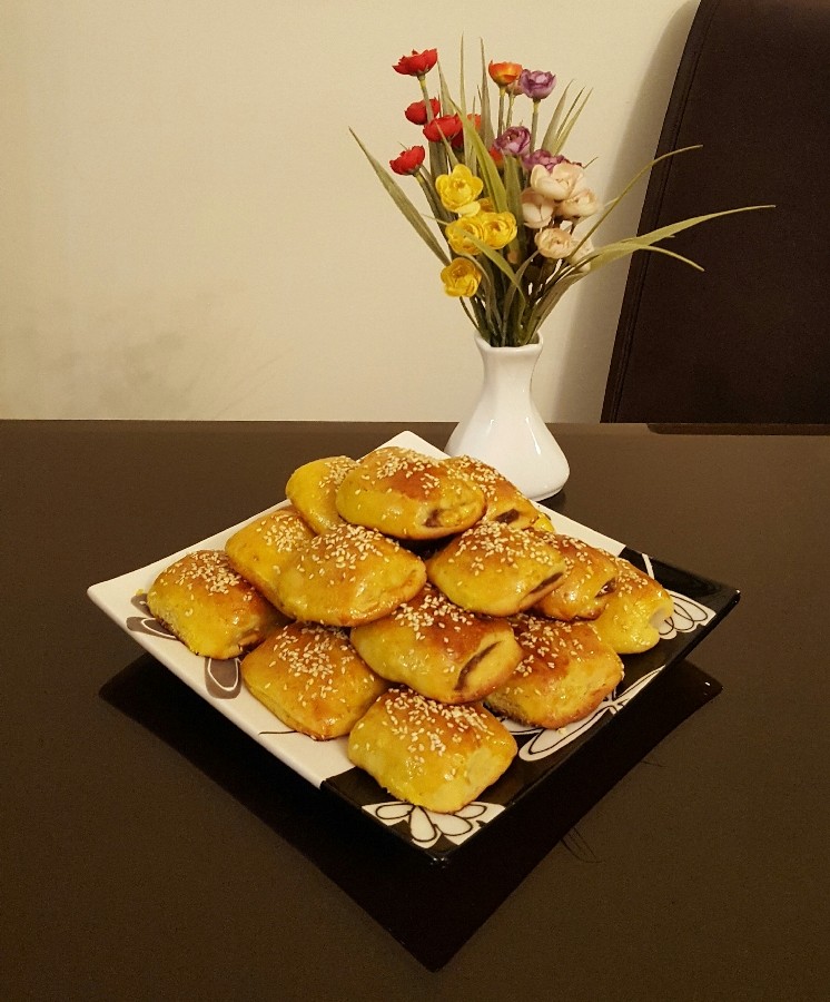 شیرینی گل محمدی (دانمارکی)