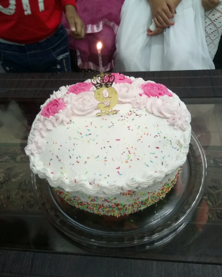 کیک تولد فائزه سادات عزیزم 