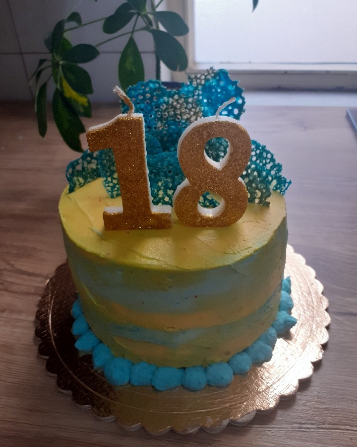 کیک ۱۸ماهگی پسرم?