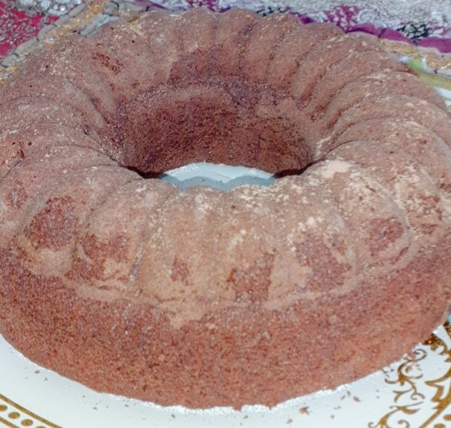 کیک سیب دارچین کاکائویی