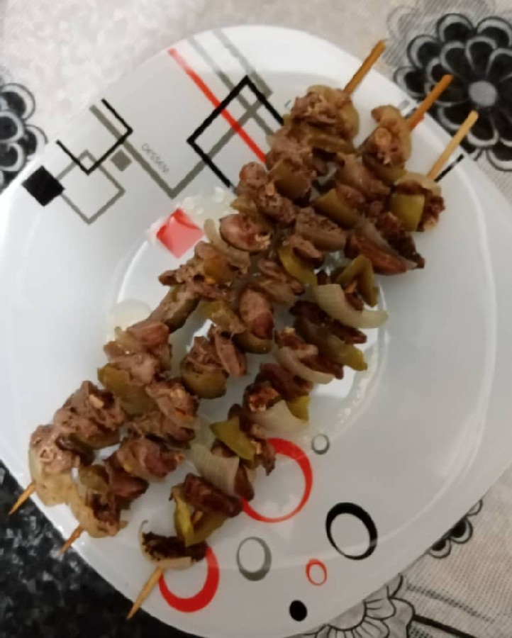 خوراک دل مرغ