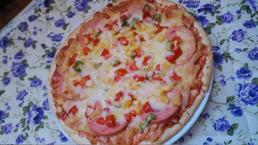 پیتزا پپرونی♡